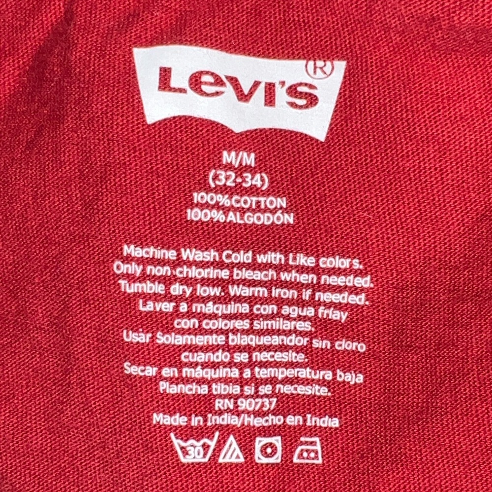 Six Pack Multi Solid Colored Levi’s Boxer Briefs … - image 7